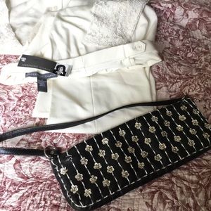 ⚜️ BEADED CHRISTIANA Clutch BLOOMINGDALE'S Special Occasion